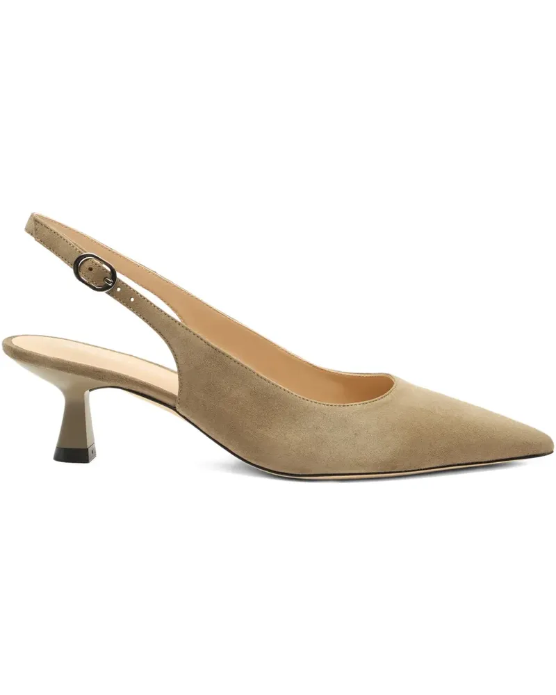 Stuart Weitzman Stuart Sculpt Slingback-Pumps 50mm - Nude Nude