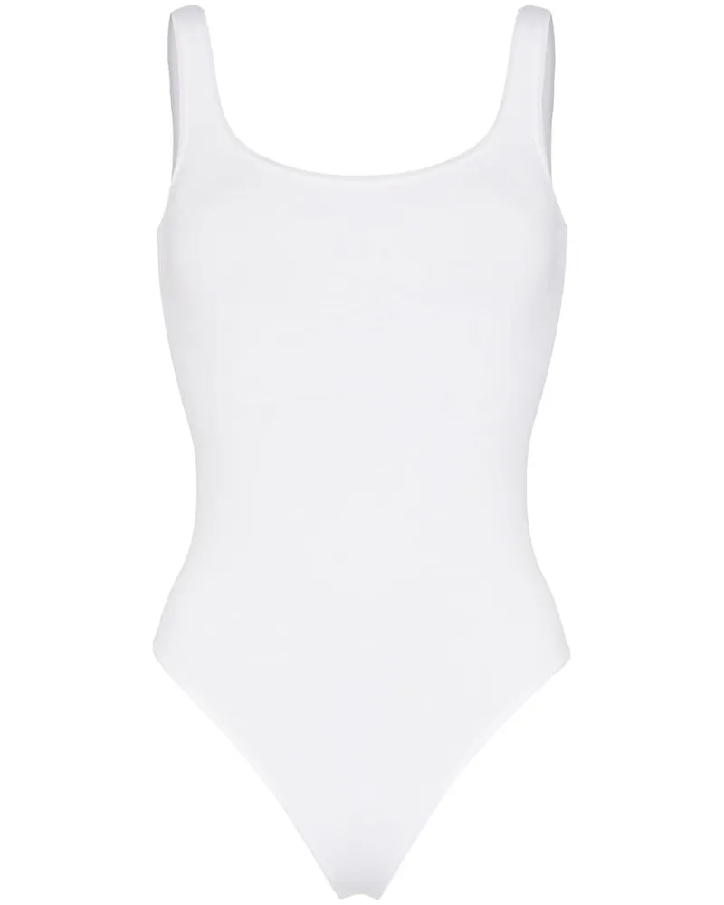 Wolford Jamaika' Body mit Tanga - Weiß Weiß