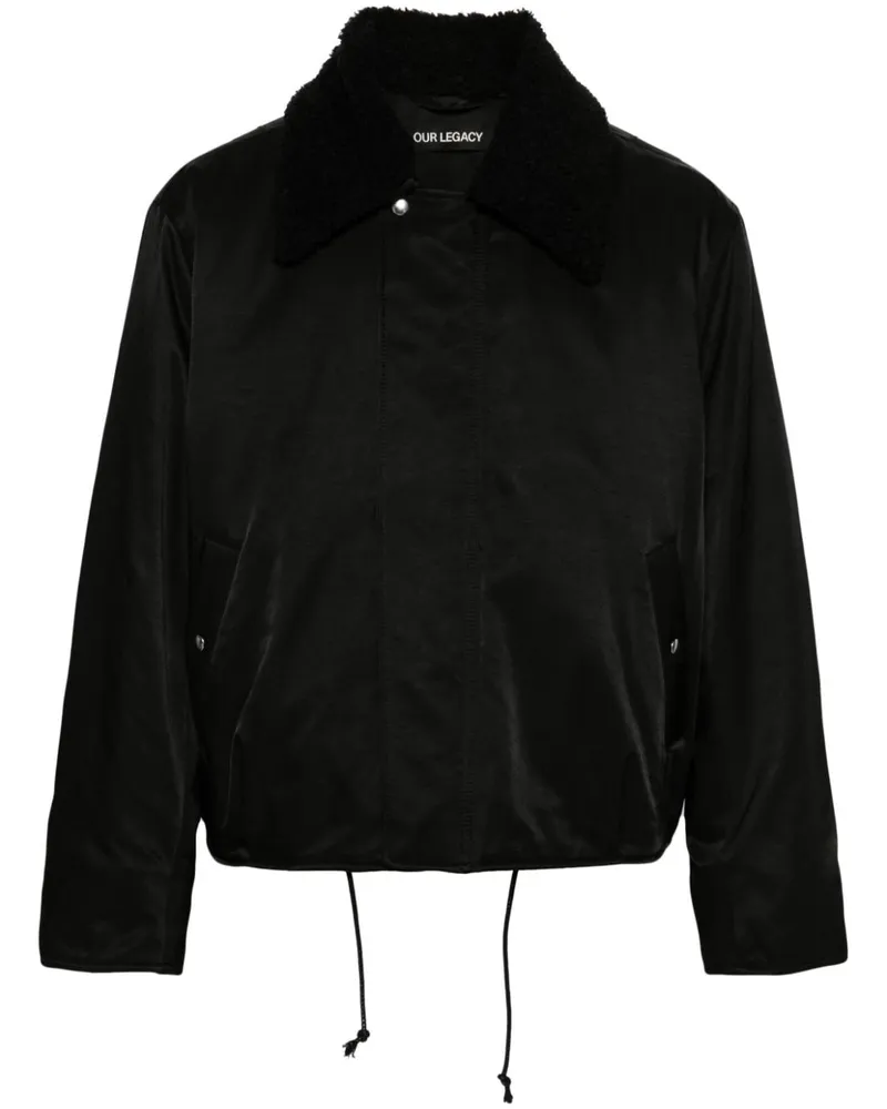 Our Legacy Ace Jacke - Schwarz Schwarz