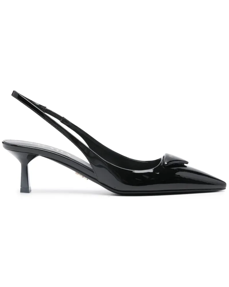 Prada Pumps aus Lackleder 65mm Schwarz