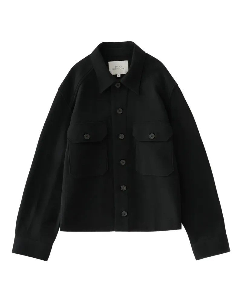 Studio Nicholson Kelver Jacke - Schwarz Schwarz