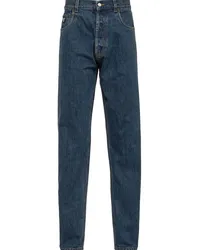 Prada Tief sitzende Straight-Leg-Jeans Blau