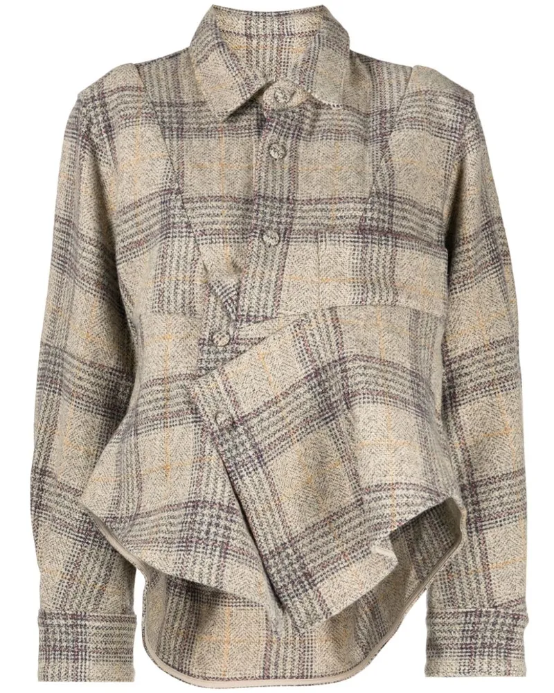 JNBY Karierte Jacke - Mehrfarbig Mehrfarbig
