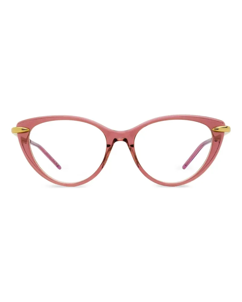 Pomellato Cat-Eye-Brille - Rosa Rosa