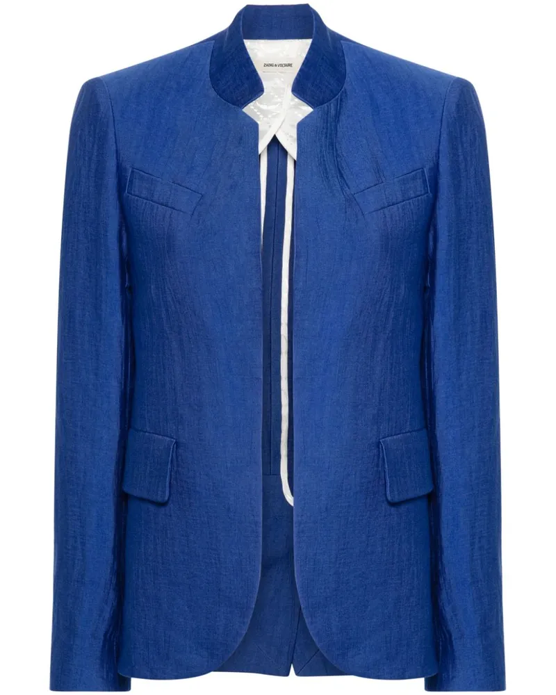 Zadig & Voltaire Offener Blazer - Blau Blau
