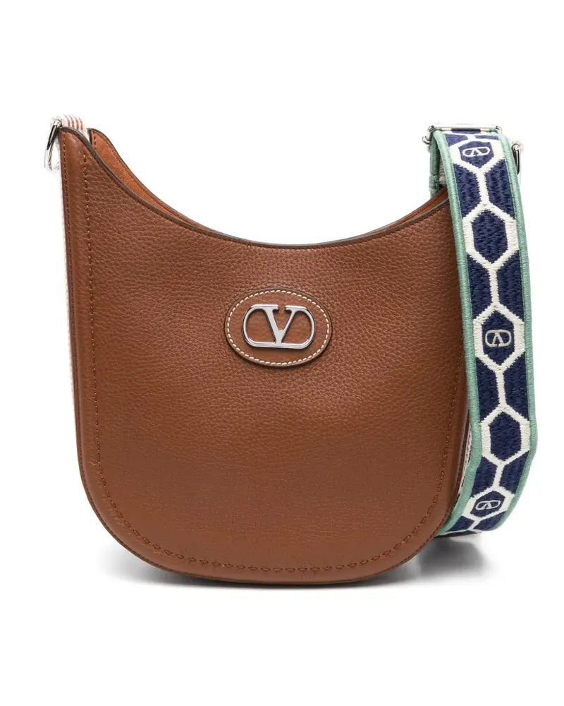 Valentino Garavani Umhängetasche mit VLogo-Signature - Braun Braun