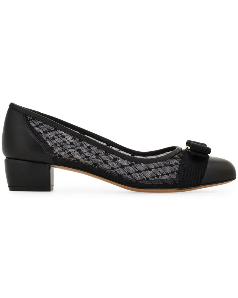 Ferragamo Vara Pumps 30mm - Schwarz Schwarz
