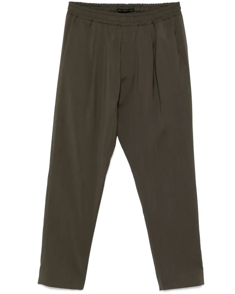 Low Brand Hose mit Tapered-Bein - Grün Grün