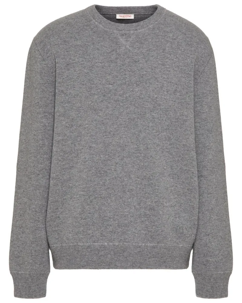 Valentino Garavani Pullover mit Rundhalsausschnitt - Grau Grau