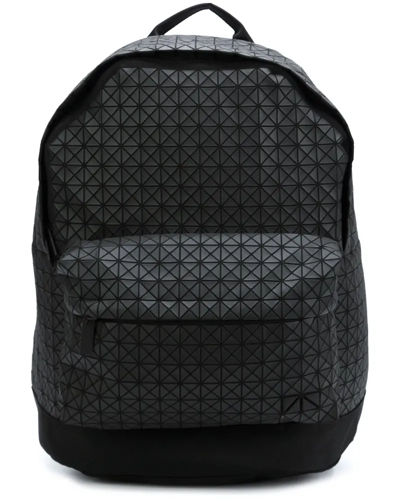 Issey Miyake Rucksack mit geometrischen Einsätzen - Schwarz Schwarz