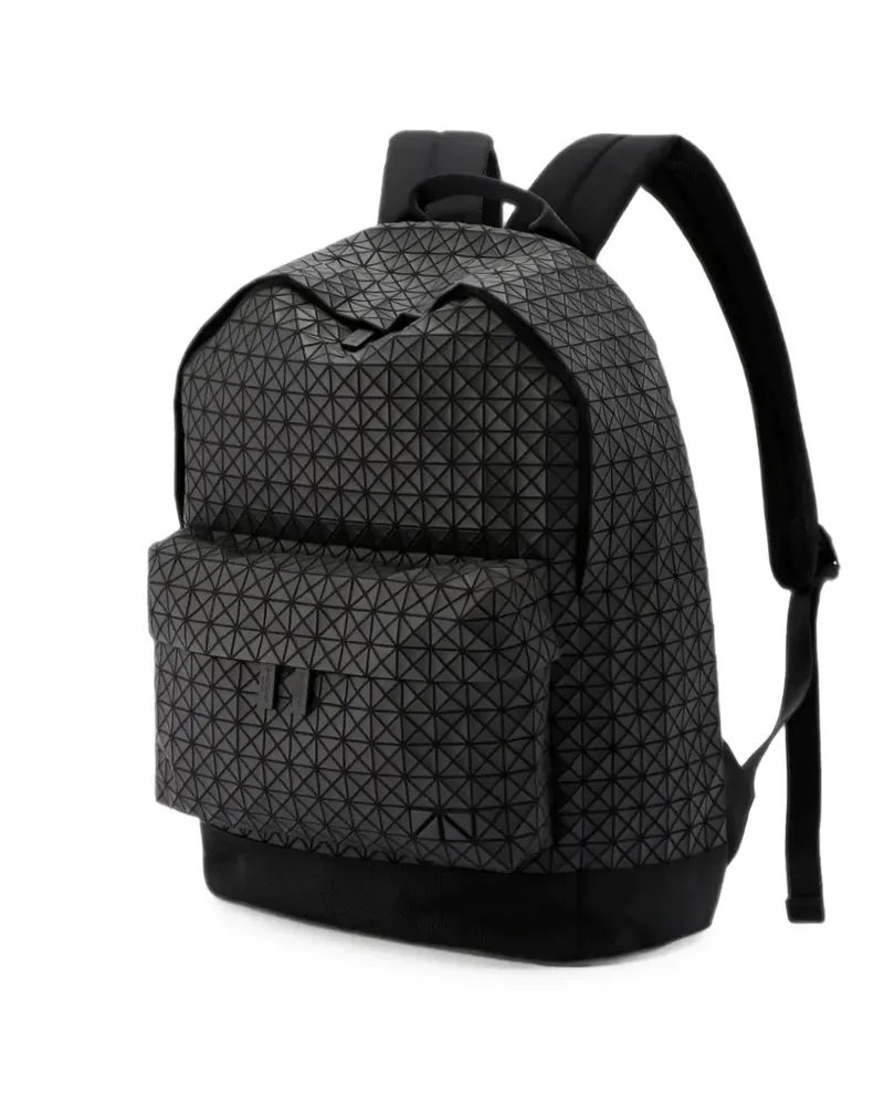 Issey Miyake Rucksack mit geometrischen Einsätzen - Schwarz Schwarz