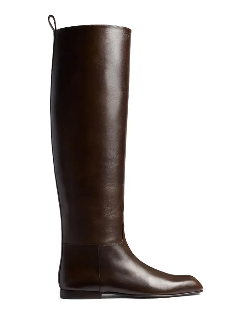 KHAITE Colt pull-tab boots - Braun Braun