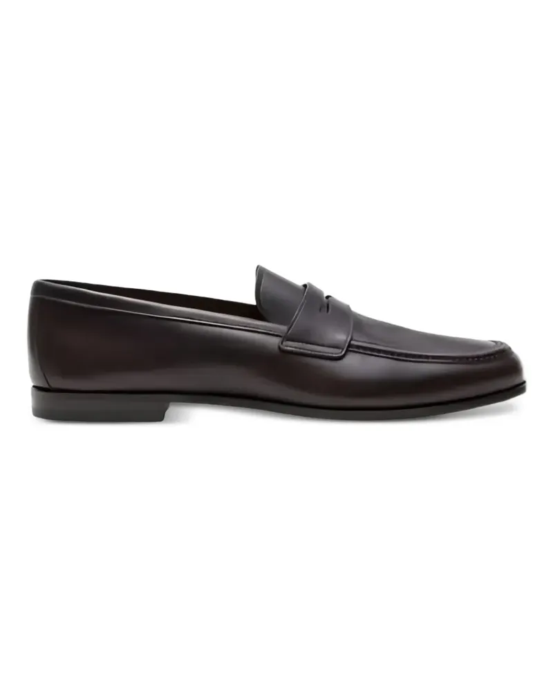 Church's penny-slot leather loafers - Braun Braun