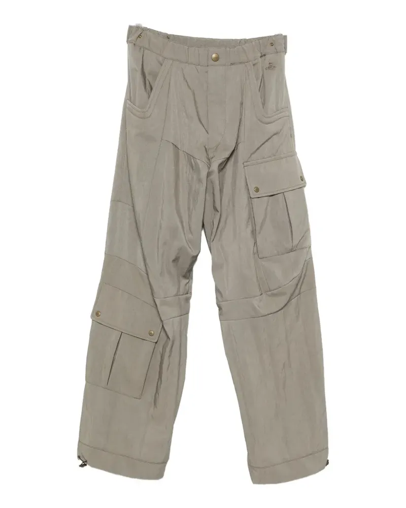 Vivienne Westwood Orb-embroidered cargo pants - Grau Grau