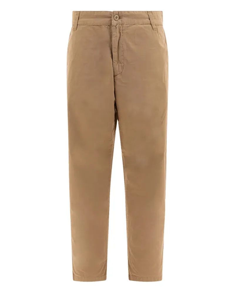 Carhartt WIP Calder logo-patch chinos - Nude Nude