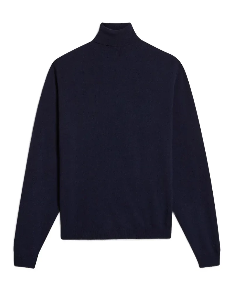 Woolrich Rollkragenpullover aus Schurwolle - Blau Blau