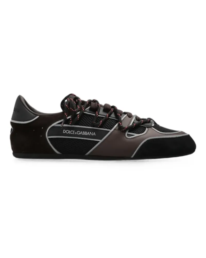 Dolce & Gabbana Ginnica Sneakers mit Einsätzen - Braun Braun