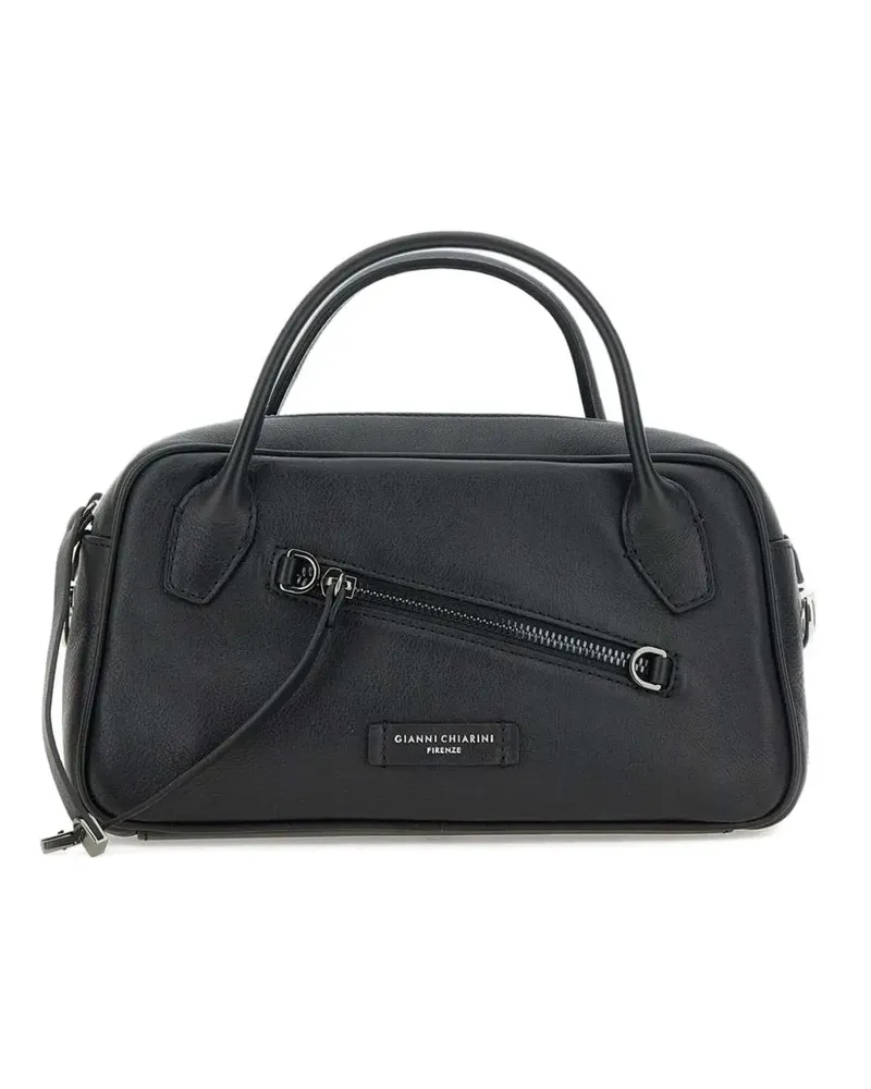 Gianni Chiarini Handtasche aus Leder - Schwarz Schwarz