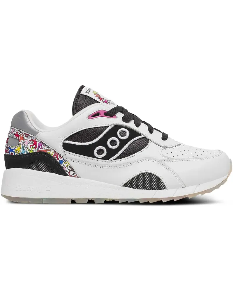 Saucony x Keith Haring Shadow 6000 Sneakers - Weiß Weiß