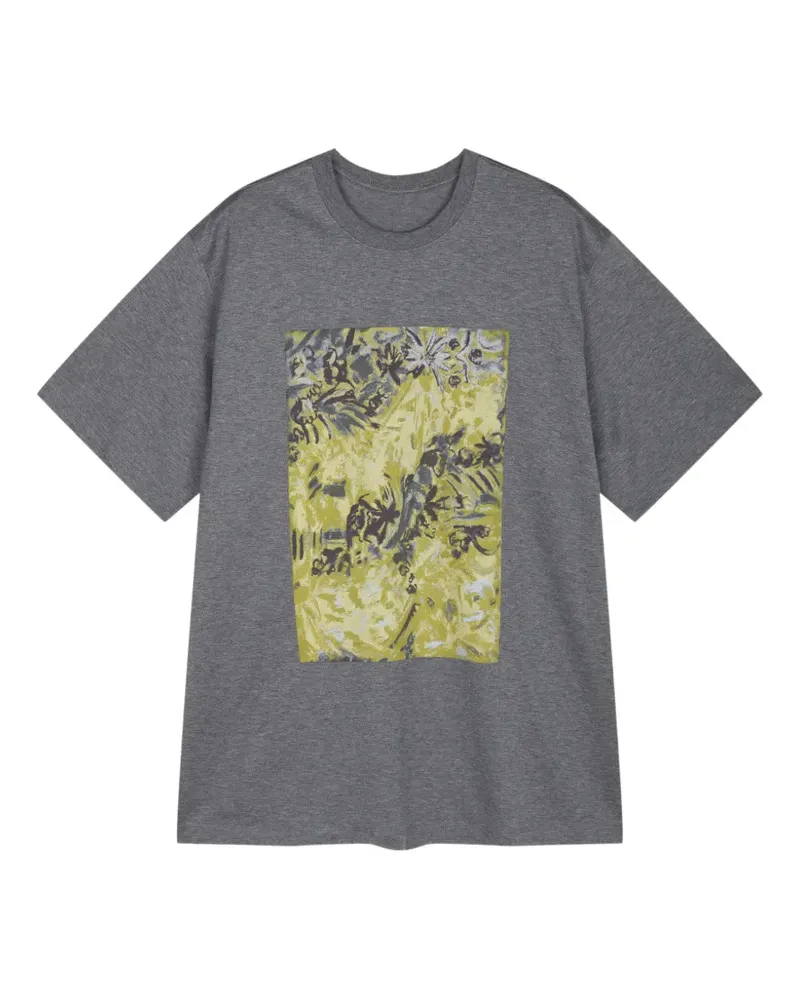 JNBY T-Shirt mit Logo - Grau Grau