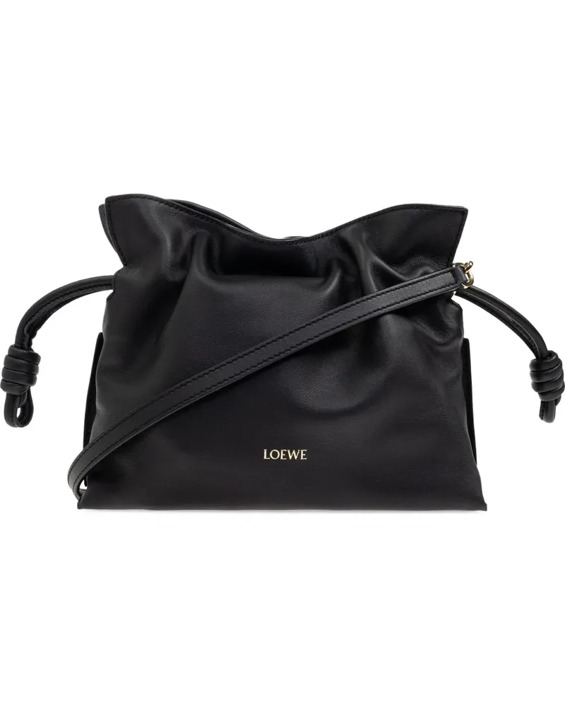 Loewe Mini Flamenco Clutch - Schwarz Schwarz