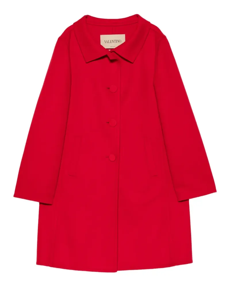 Valentino Garavani button-up coat - Rot Rot