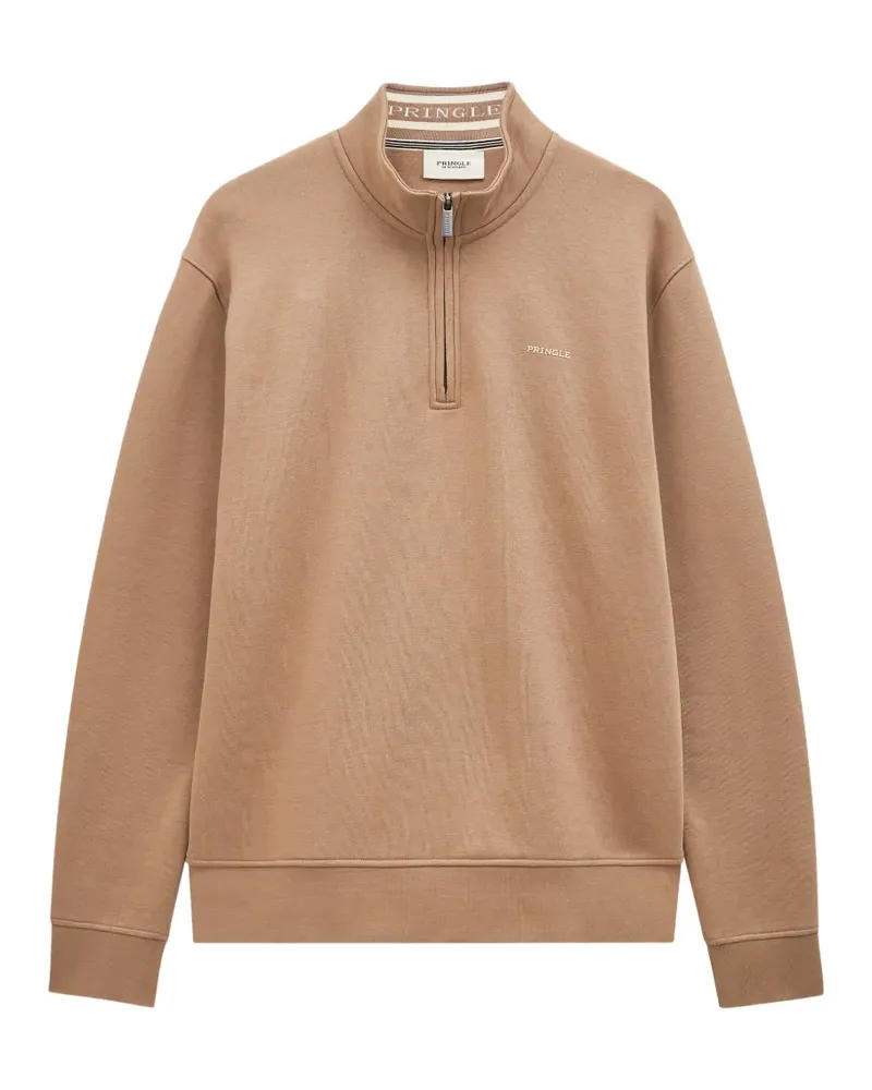 Pringle of Scotland zip track jumper - Nude Nude