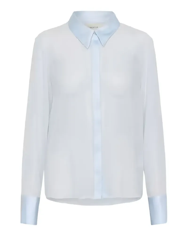 Gestuz long-sleeved shirt - Blau Blau
