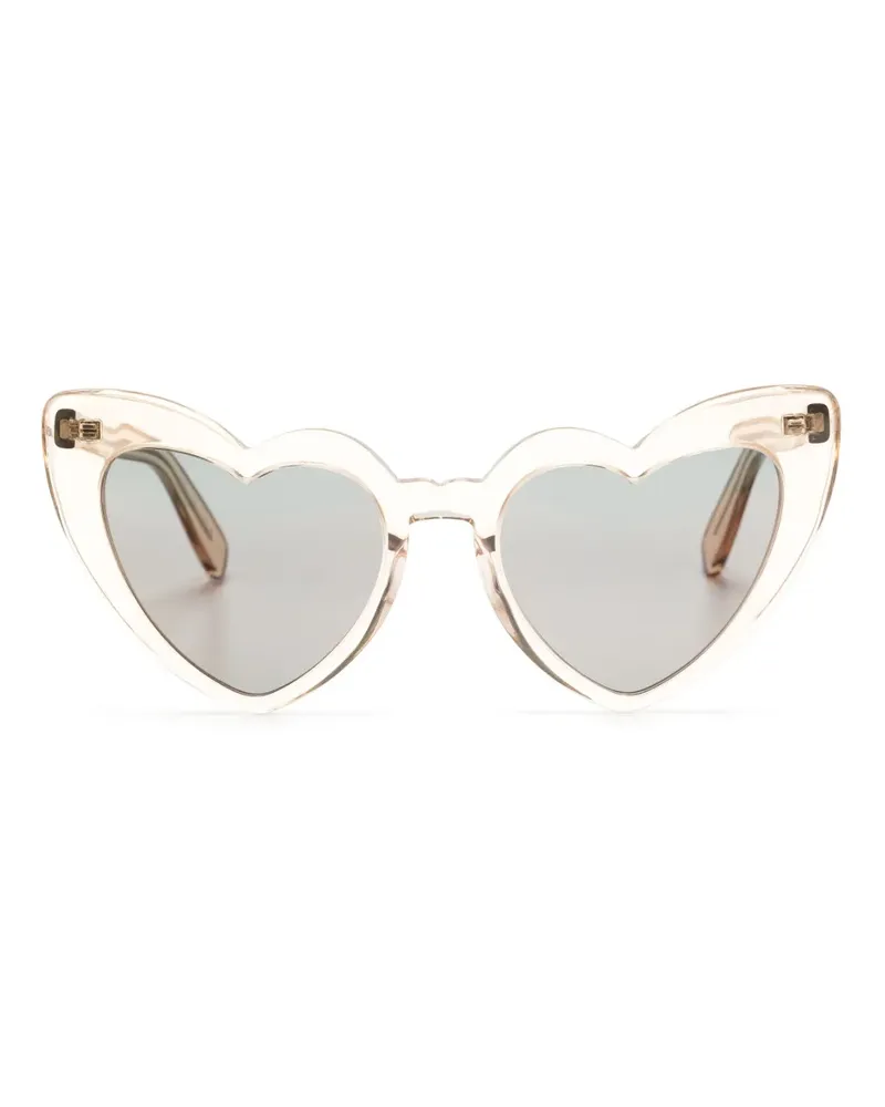 Saint Laurent Sonnenbrille mit getönten Gläsern - Nude Nude
