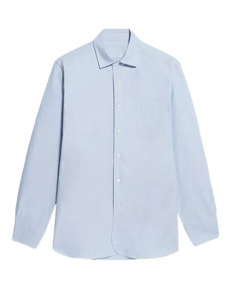 Fortela Soho chest-pocket shirt - Blau Blau