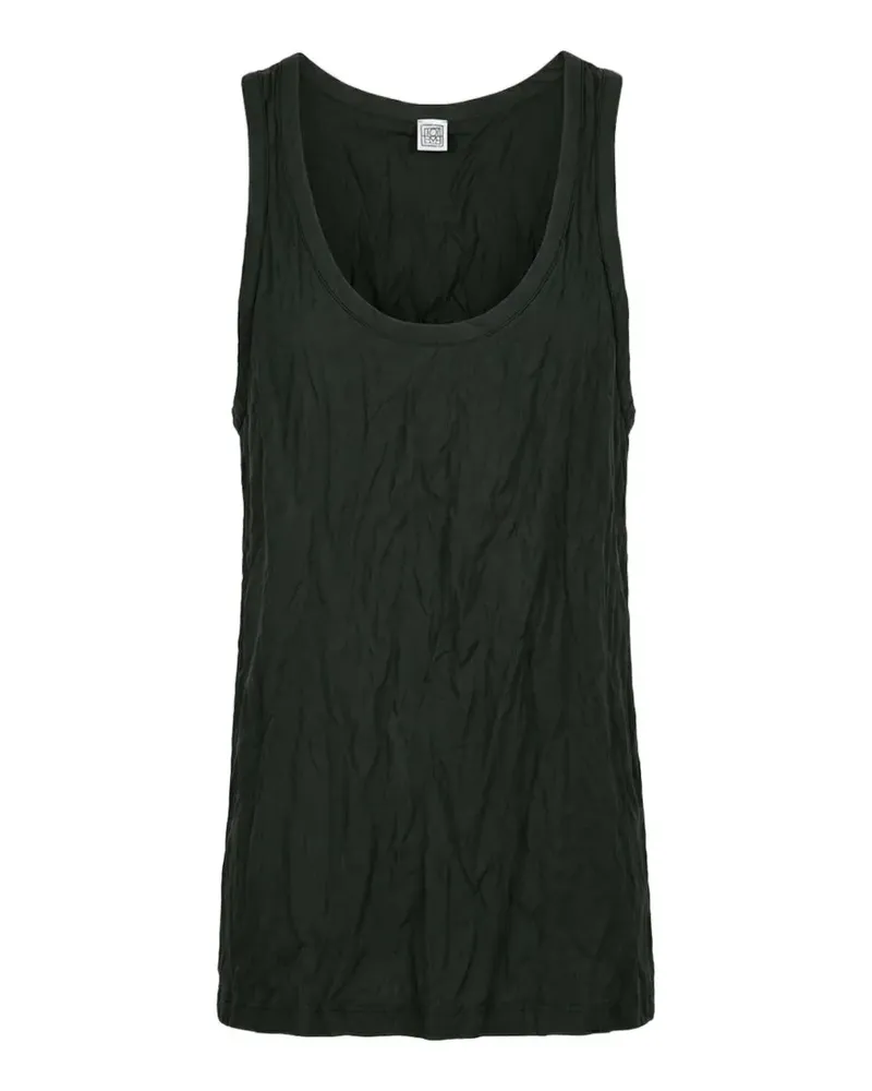 Totême crinkled tank top - Grün Grün