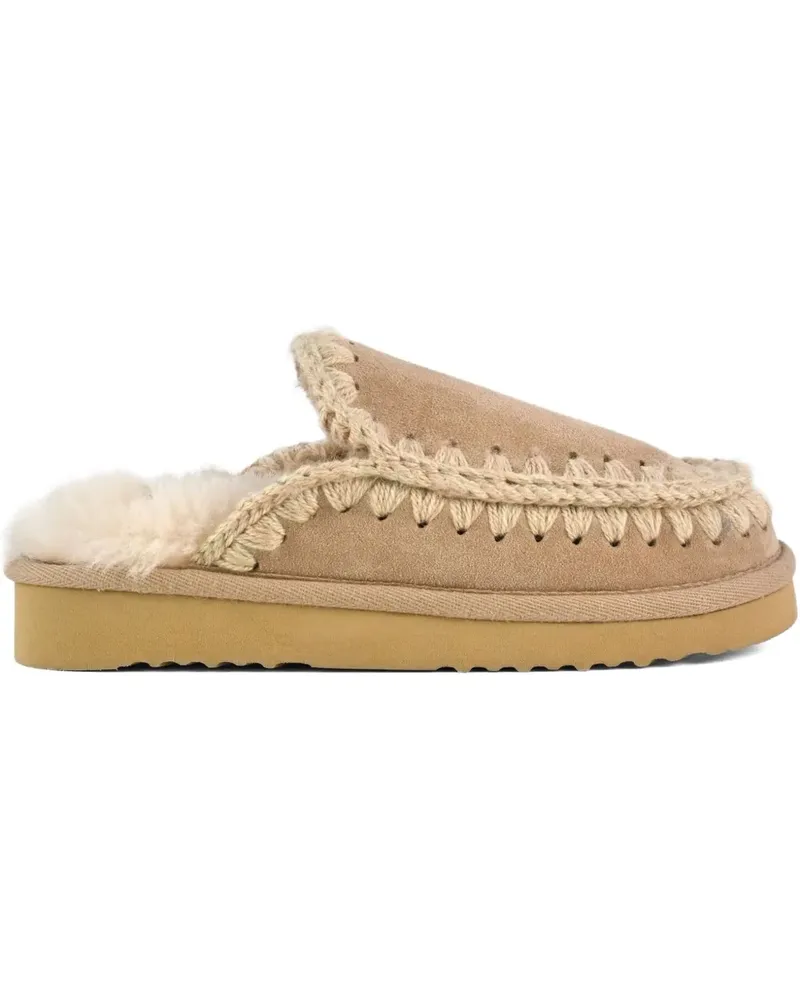 Mou Eskimo Slipper - Nude Nude