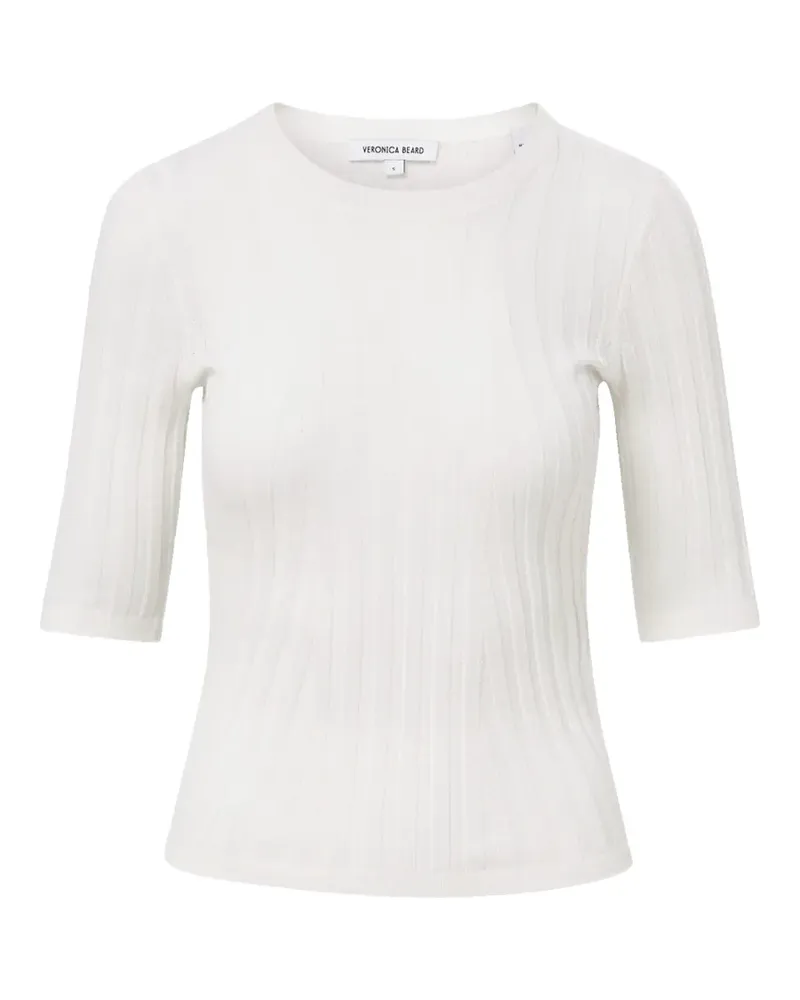 Veronica Beard Geripptes Debois Oberteil - Nude Nude