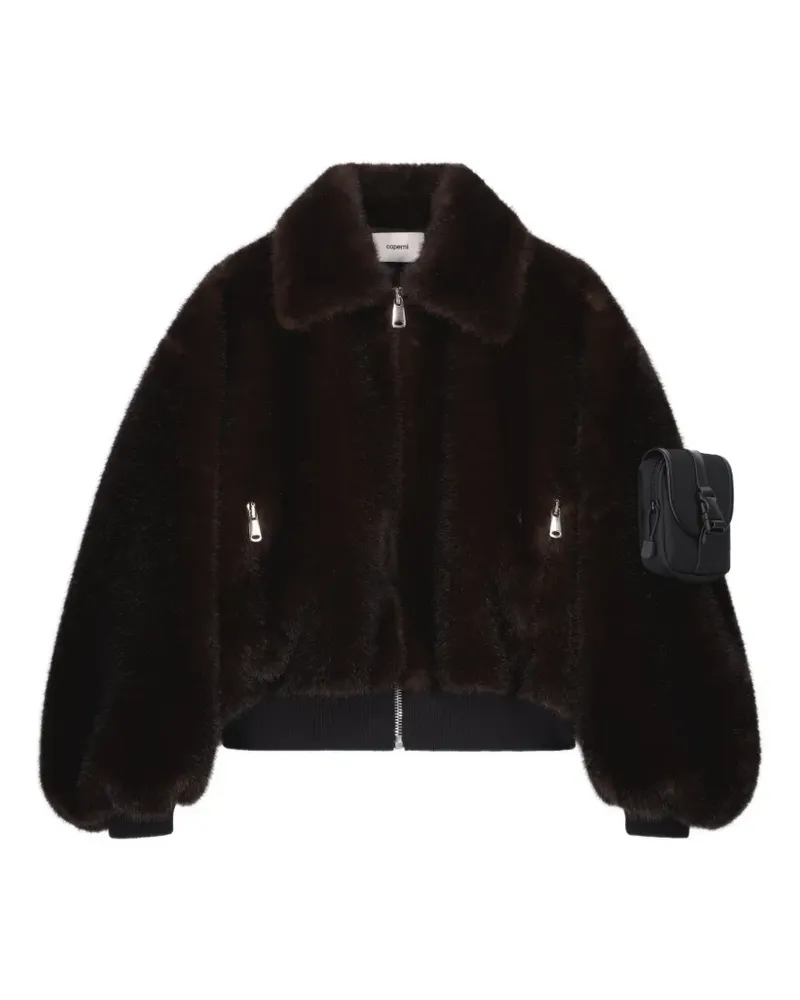 COPERNI Jacke aus Faux Fur - Braun Braun