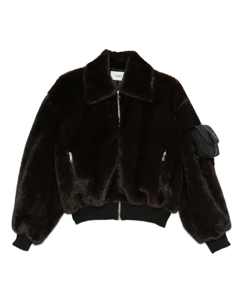 COPERNI Jacke aus Faux Fur - Braun Braun