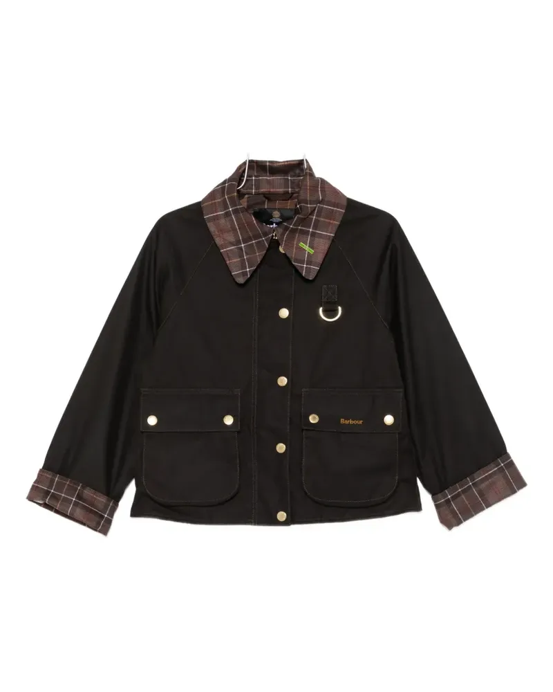Barbour Spey checked-collar jacket - Braun Braun