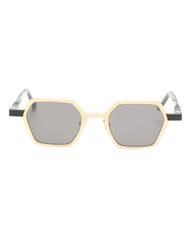 VAVA EYEWEAR geometric-frame sunglasses - Gold Gold