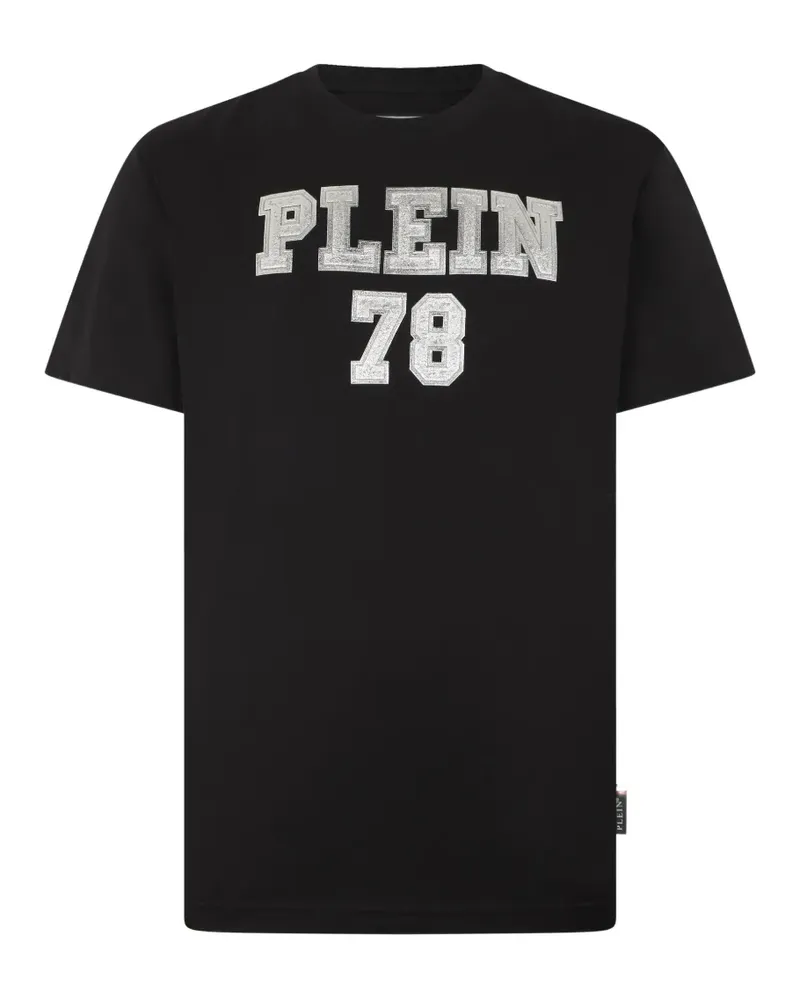 Philipp Plein College round-neck T-shirt - Schwarz Schwarz