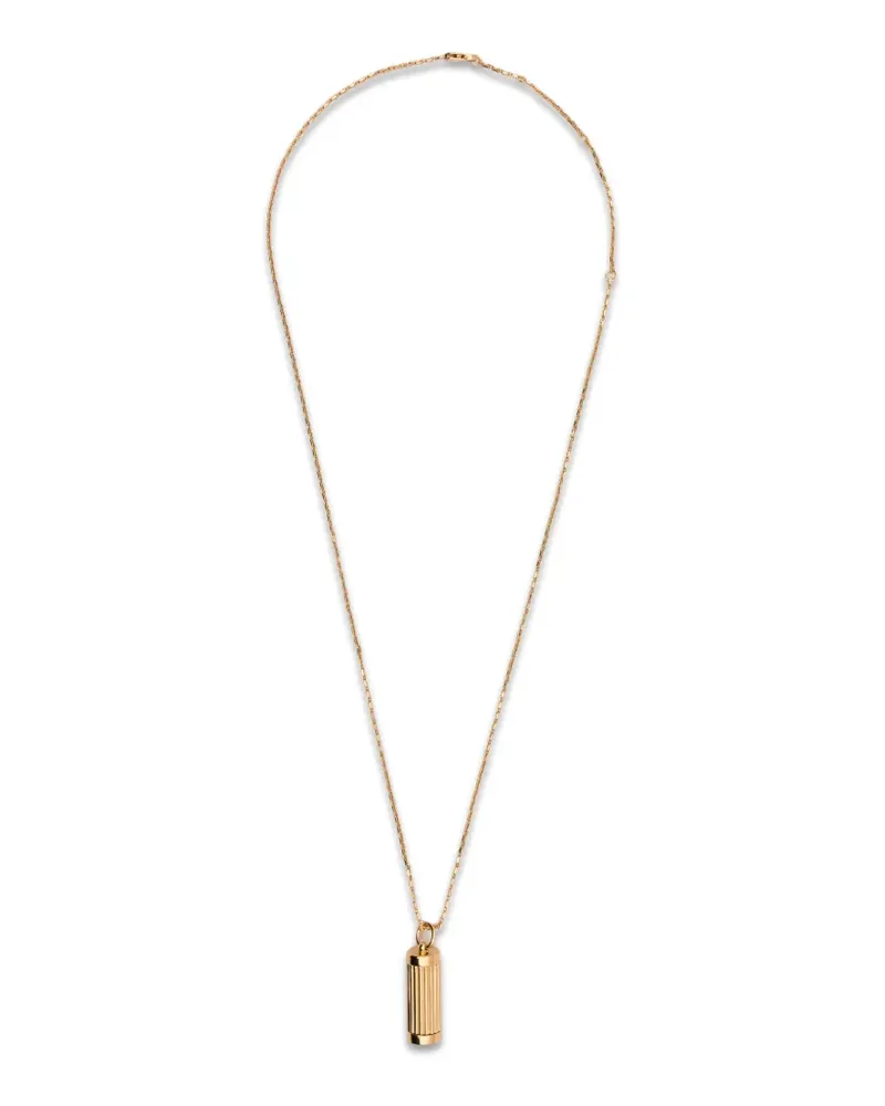 AMI Paris Halskette mit Flötenanhänger - Gold Gold