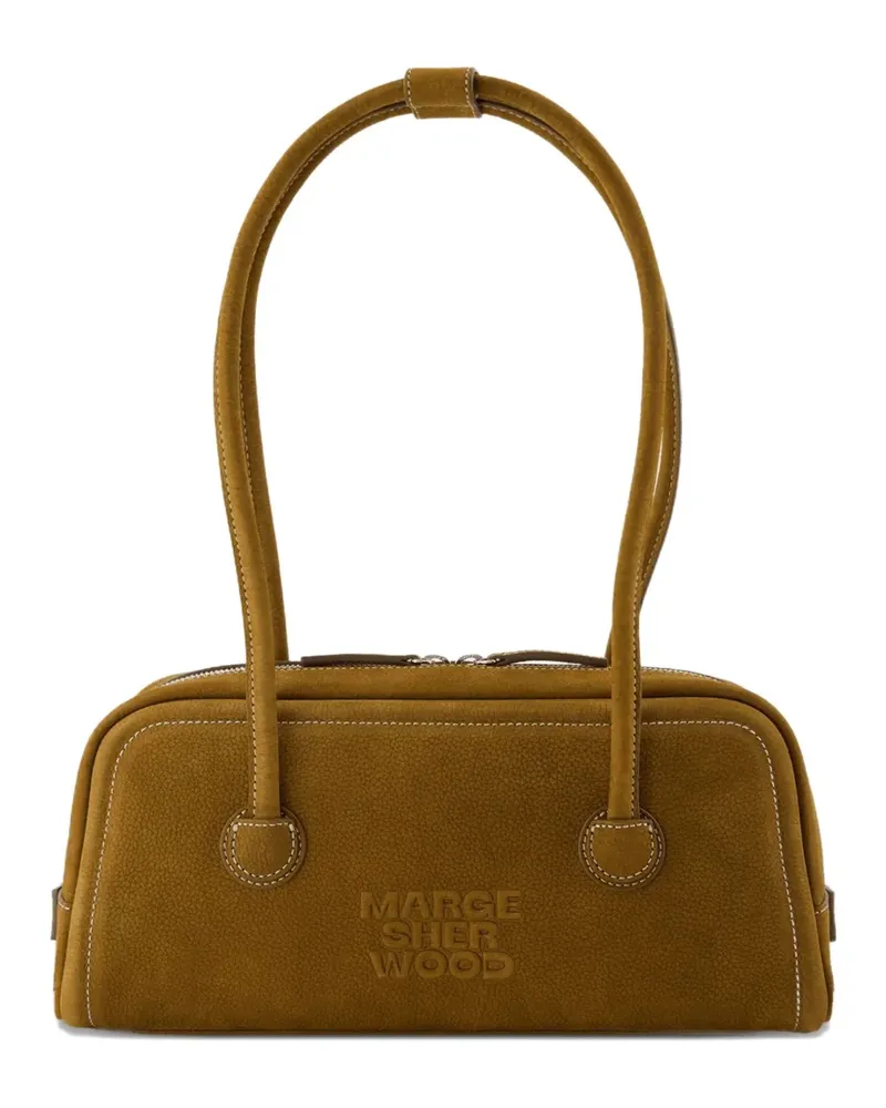 Marge Sherwood Schultertasche mit Henkel - Braun Braun