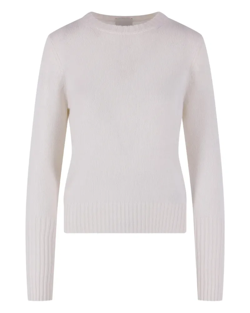 ALLUDE Gerippter Kaschmirpullover - Nude Nude
