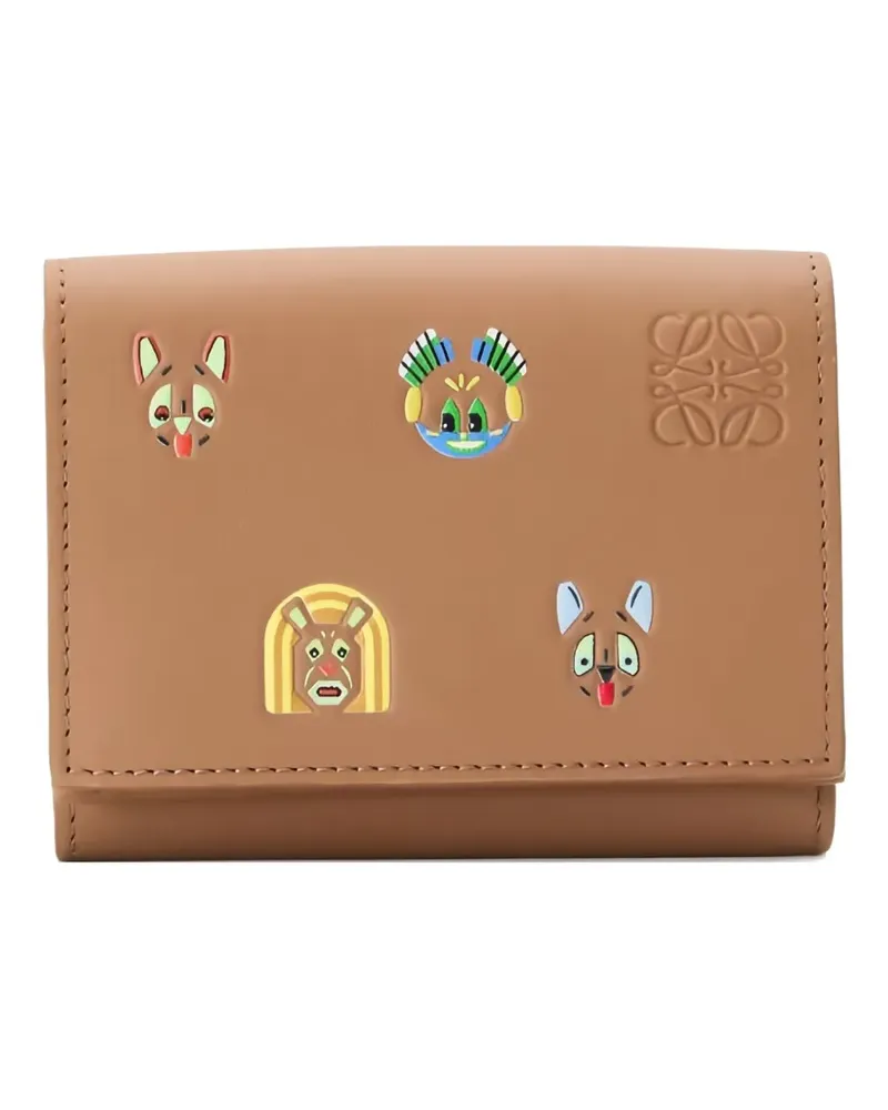 Loewe Cats Portemonnaie - Nude Nude