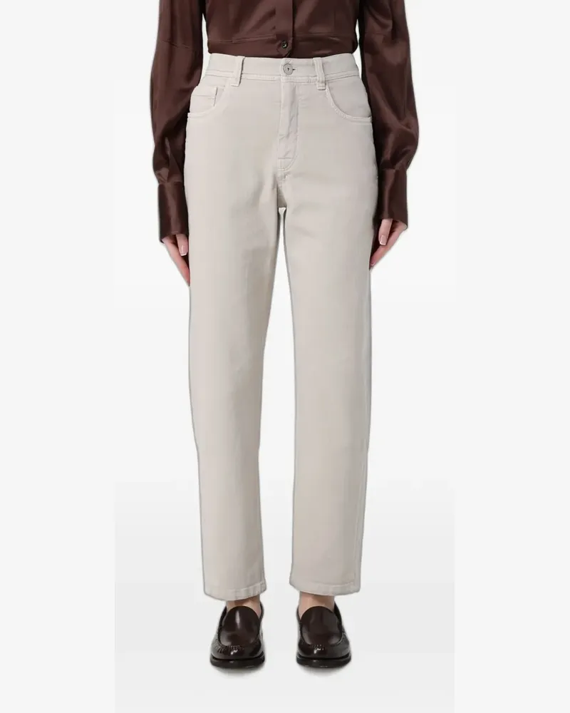 Brunello Cucinelli straight-leg jeans - Nude Nude