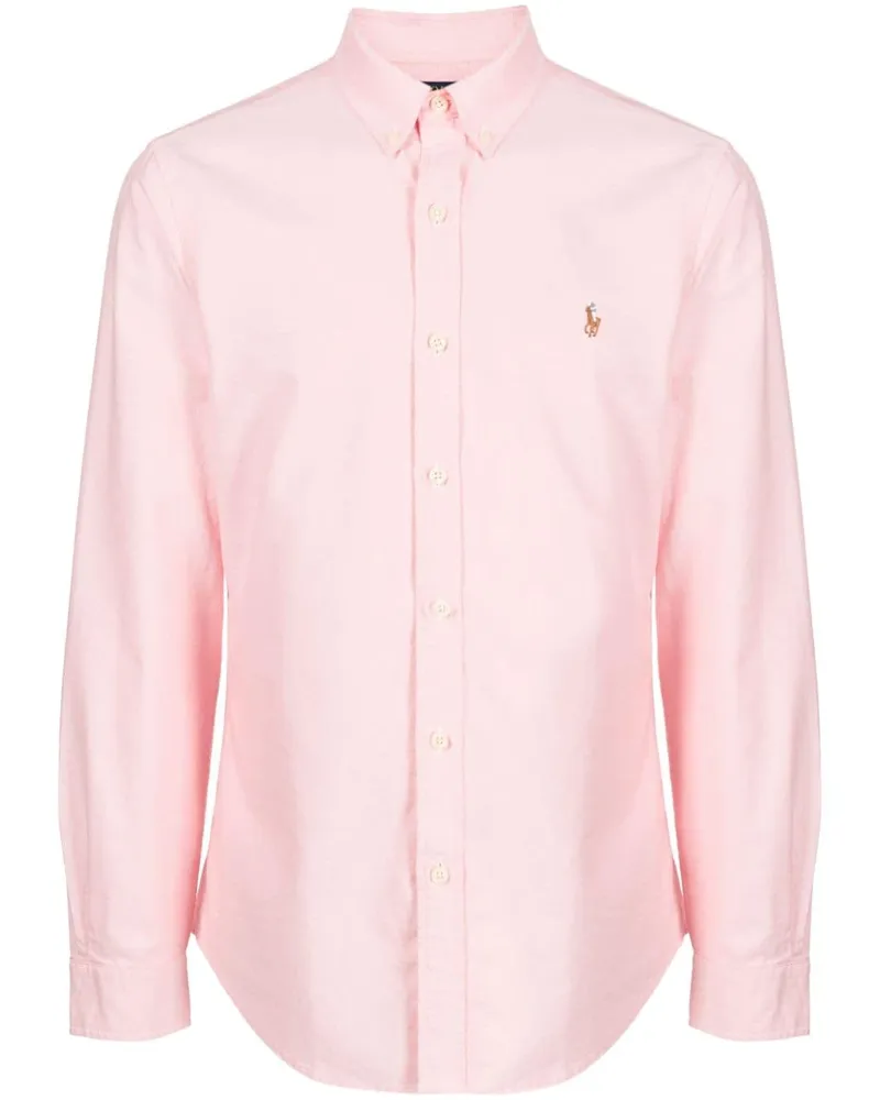 Ralph Lauren Hemd mit Polo Pony - Rosa Rosa