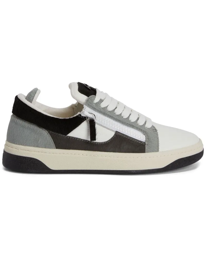 Giuseppe Zanotti Gz94 Sneakers in Colour-Block-Optik - Weiß Weiß