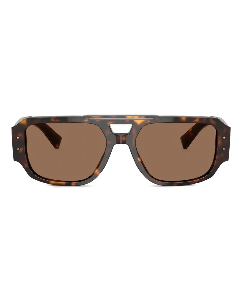 Dolce & Gabbana Getönte Pilotenbrille - Braun Braun