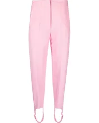 Giuseppe di Morabito Leggings mit hohem Bund Rosa