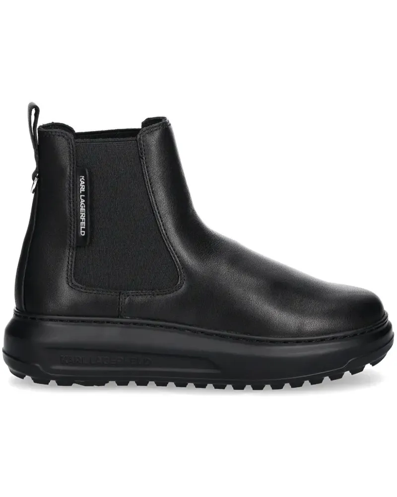 Karl Lagerfeld Kapri Lug Gore Stiefel - Schwarz Schwarz
