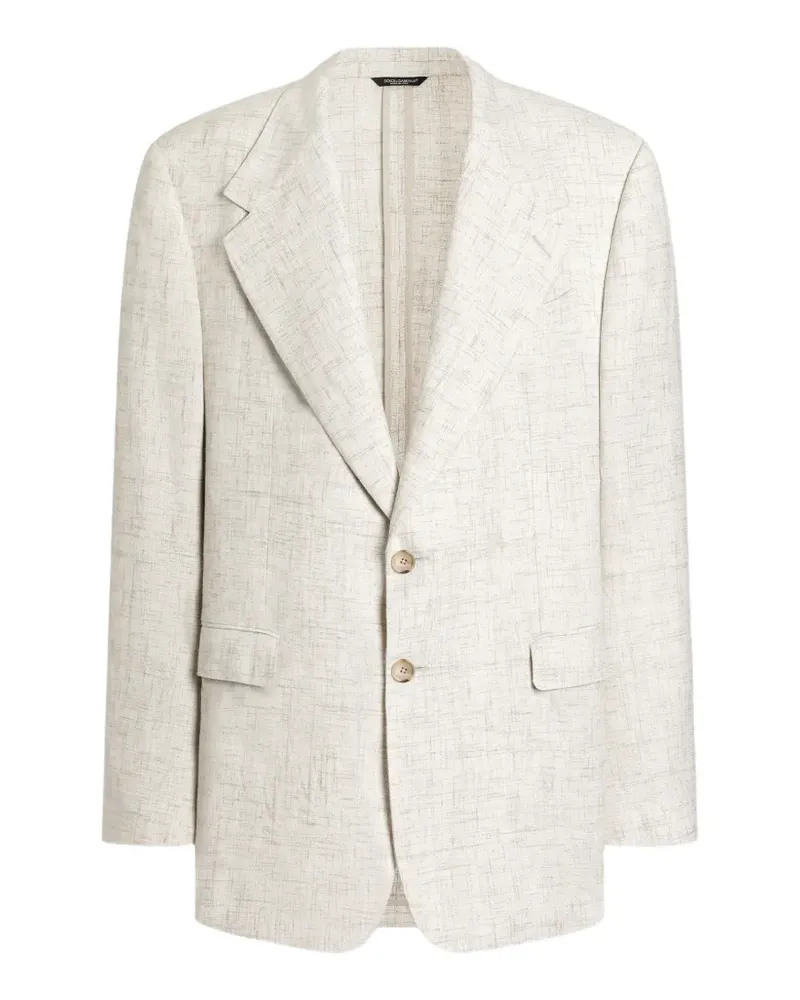Dolce & Gabbana Einreihiges Sakko - Nude Nude