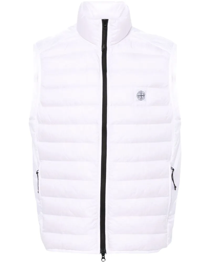 Stone Island Gefütterte Weste mit Kompass - Nude Nude